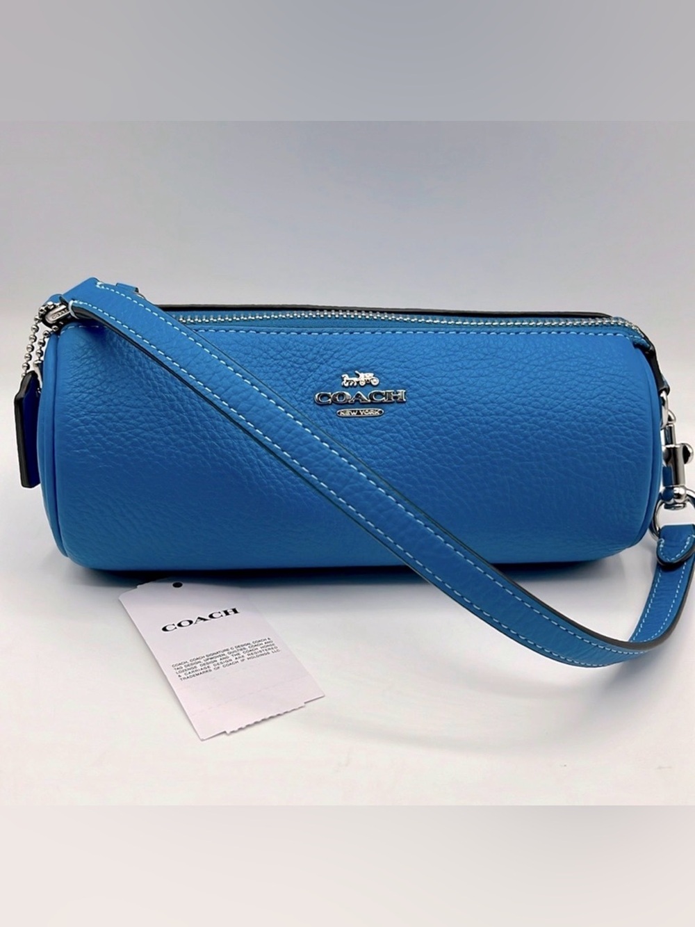 NWT Coach Barrel Bag